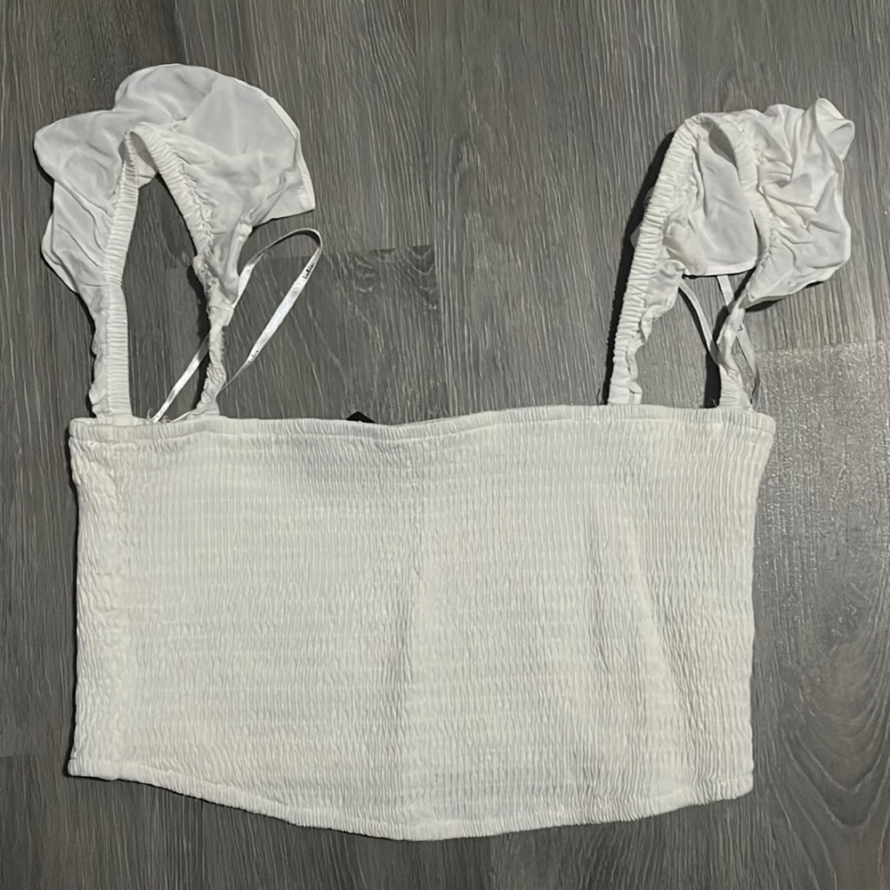 Lulus white crop top! New!